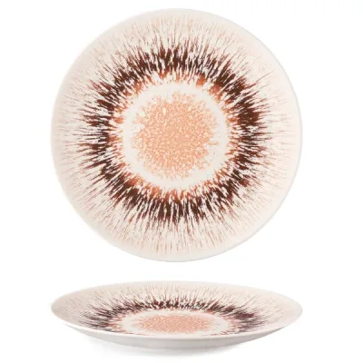 Тарілка G.Benedikt Isabelle кругла 21 см Spheres red (ISC2121-T0056)