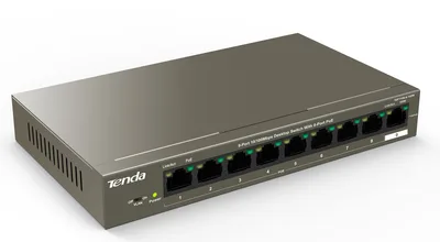 Комутатор мережевий Tenda TEF1109P-8-102W
