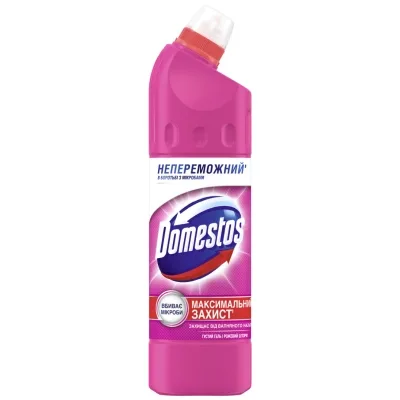 Рідина для чищення ванн Domestos Максимальний Захист Рожевий шторм 750 мл (8720181679063)