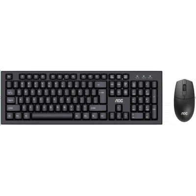 Комплект AOC KM210B Wireless UA Black (KM210B/97)