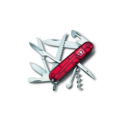 Ніж Victorinox Huntsman Transparent Red Blister (1.3713.TB1)
