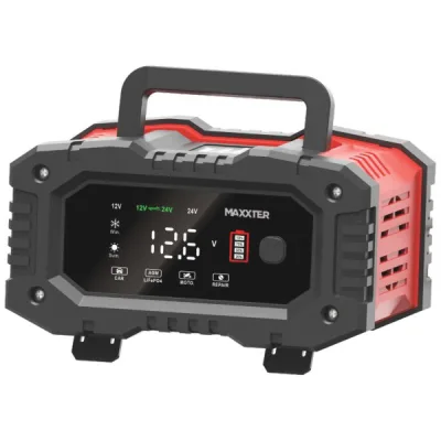 Мережевий зарядний пристрій для АКБ Maxxter MX-CHR-1224V20P 12-24V (MX-CHR-1224V20P)