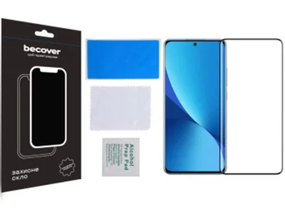 Скло захисне BeCover Xiaomi Redmi 12 Black (709610)