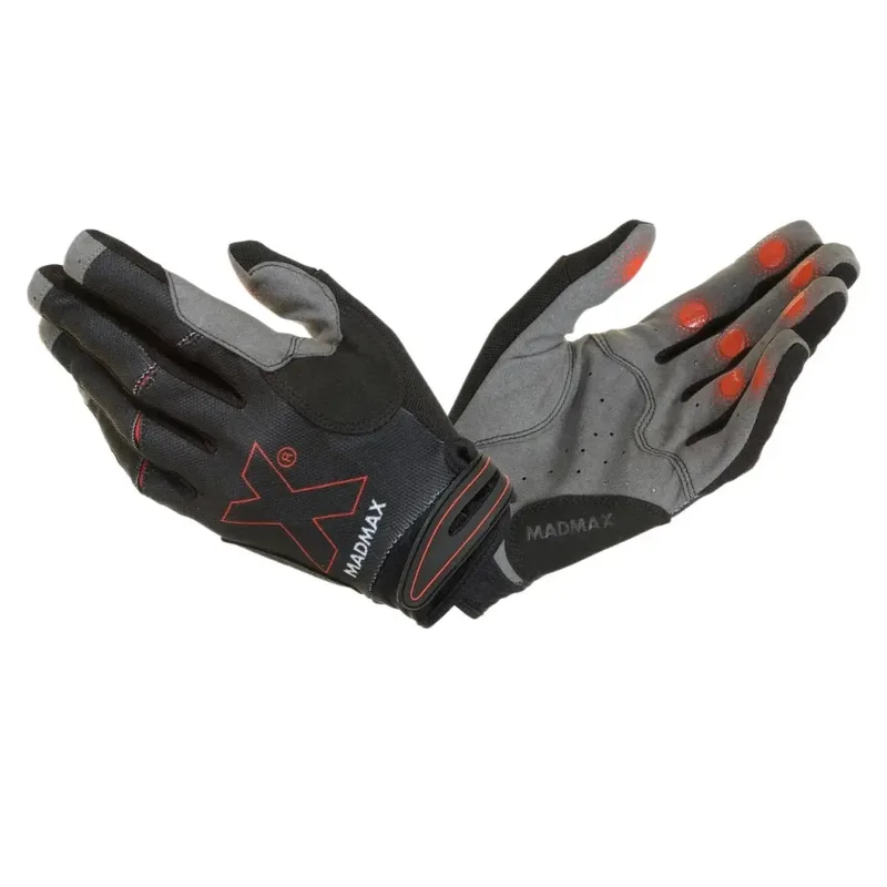 Рукавички для фітнесу MadMax MXG-103 X Gloves Black/Grey XL (MXG-103-BLK_XL)