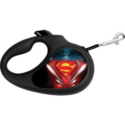 Повідець для собак WAUDOG R-leash "Супермен Лого" L до 50 кг 5 м (8126-1012-01)