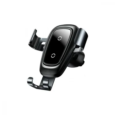 Універсальний автотримач Baseus Metal Gravity with technology Qi 10W (WXYL-B0A)