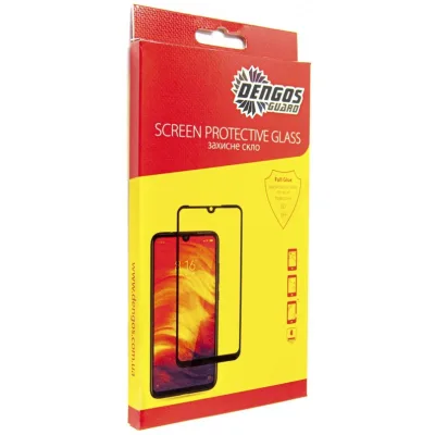 Скло захисне Dengos Full Glue Motorola G60 (black) (TGFG-288)