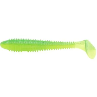 Силікон рибальський Keitech Swing Impact FAT 4.3" (6 шт/упак) ц:424 lime chartreuse (1551.08.78)
