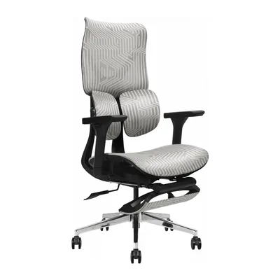 Офісне крісло GT Racer B-3002 Black/Light Gray
