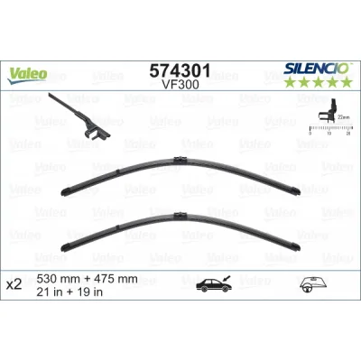 Щітка склоочисника Valeo 574301