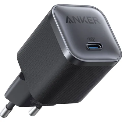 Зарядний пристрій Anker USB-C 45W Nano Charger black (A2692L11)