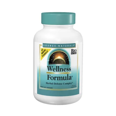 Вітамінно-мінеральний комплекс Source Naturals Рослинний Імунний Комплекс, Wellness Formula, 120 капсул (SNS-01425)