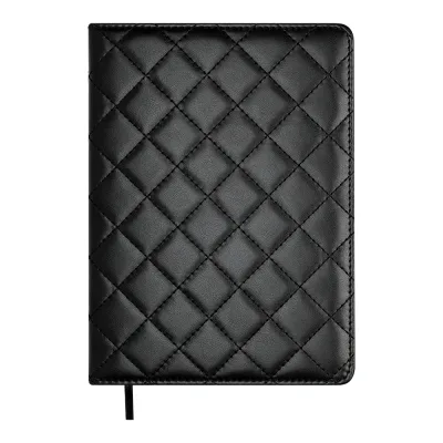 Тижневик Buromax недатований DONNA LINE, A5, чорний, штуч.шкіра 336 сторінок (BM.20300-01)