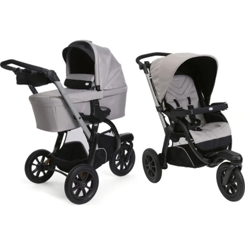 Коляска Chicco 2 в 1 Activ3 New Сіра (2900990887156) (87154.54.01)