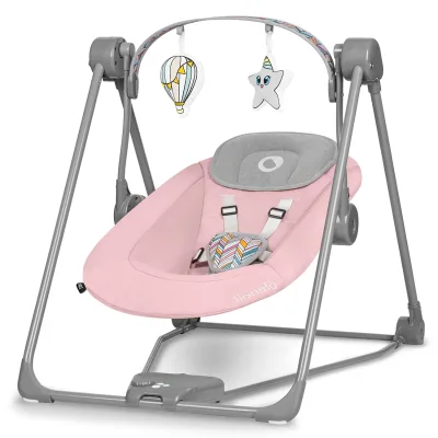 Крісло-гойдалка Lionelo Otto Pink Baby (LO-OTTO PINK BABY)