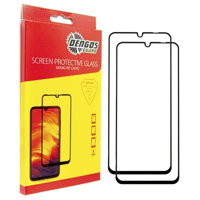 Скло захисне Dengos Samsung Galaxy A17 Black 2 pcs (DG-TG2P-82)