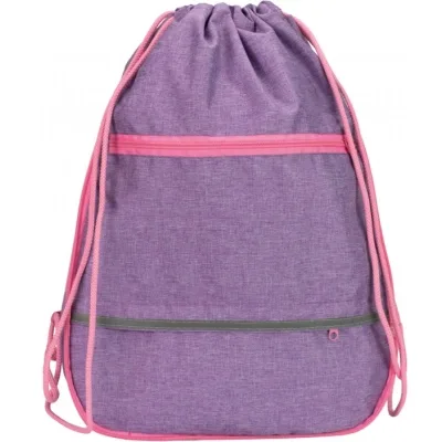 Сумка для взуття Cool For School з 2 блискавками з розширенням "CFS", фіолетова (CF85759-12)