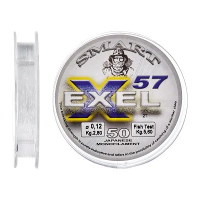Волосінь Smart Exel 57 50m 0.14mm 3.0kg (1300.32.56)