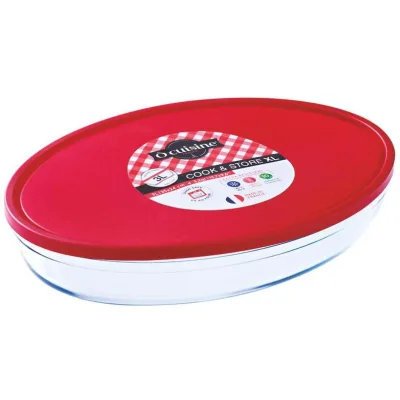 Форма для випікання O Cuisine з кришкою овальна 35 х 24 х 6 см 3 л (346PC05/7645)