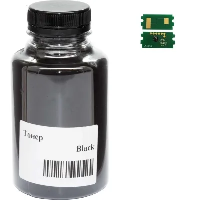 Тонер Kyocera Mita FS-1320, TK-170 210г 7.2K Black chip АНК (50000392)
