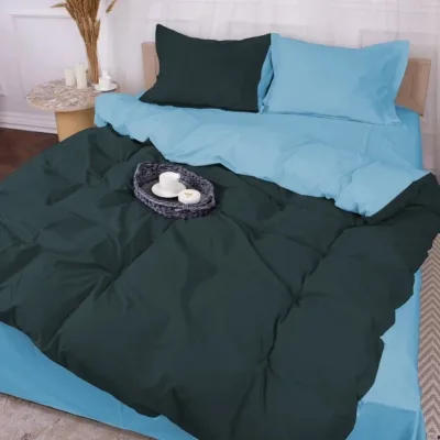 Постільна білизна MirSon Poplin Line 067 + 091 Margie 110x140 (2200006277583)