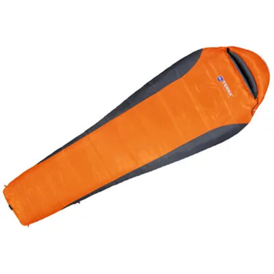 Спальний мішок Terra Incognita Siesta Long 400 L жовтогарячий/сірий (4823081501701)