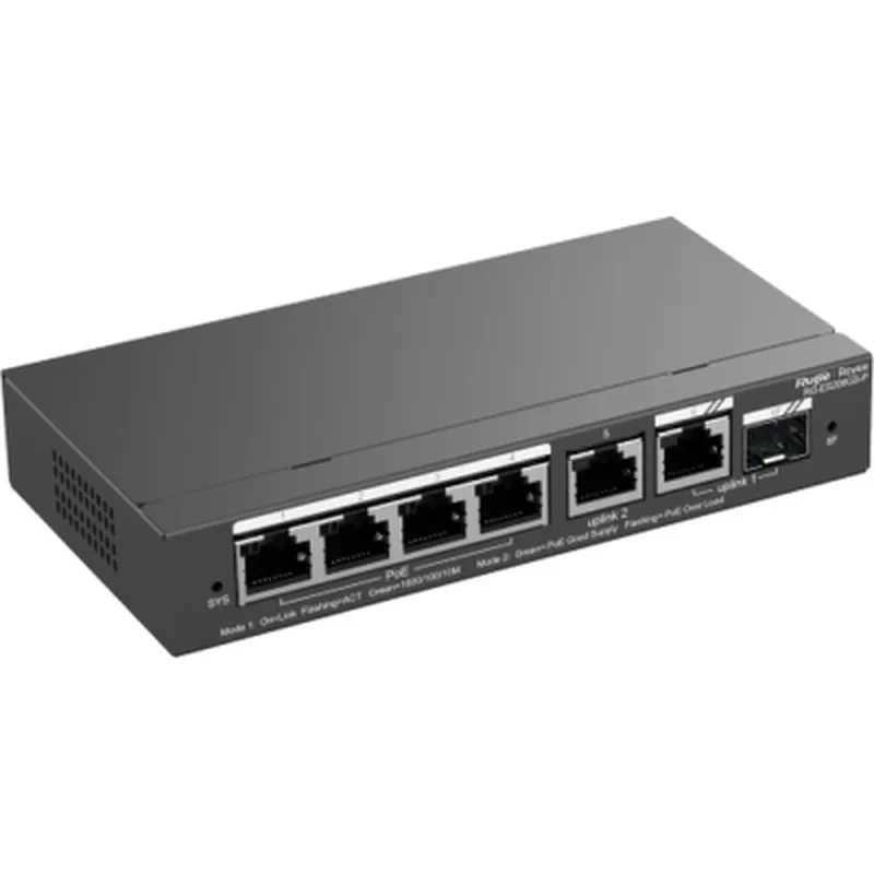 Комутатор мережевий Ruijie Networks RG-ES206GS-P