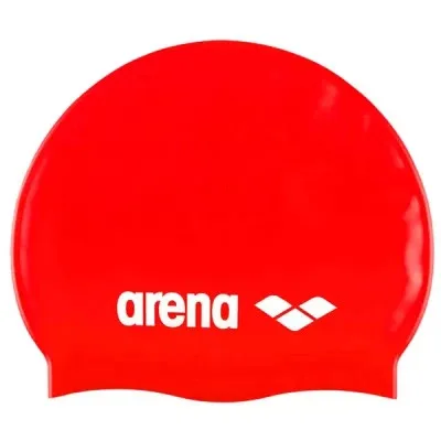 Шапка для плавання Arena Classic Silicone JR 91670-044 червоний Діт OSFM (3468335686066)