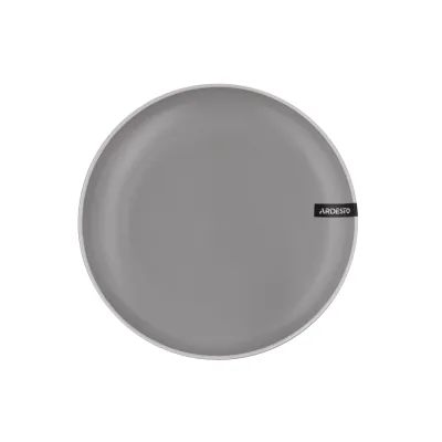 Тарілка Ardesto Cremona Dessert 19 см Dusty Grey (AR2919GRC)