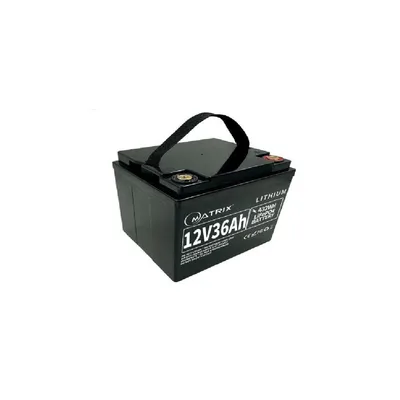 Батарея LiFePo4 Matrix 12.8V-36Ah 486.4Wh (MLR 1236)
