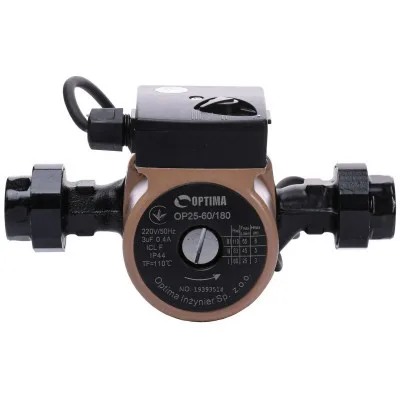 Циркуляційний насос Optima OP25-60-180, G 1 1/4", 10 бар, 180мм, 110Вт, 230В (8158)