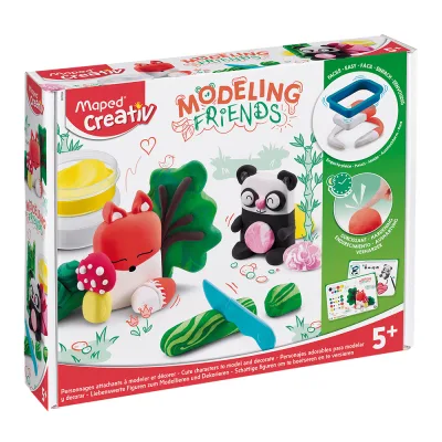 Набір для творчості Maped CUTE зі самозастигаючої глини (MP.907204)