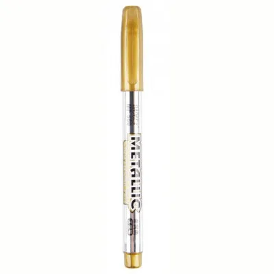 Маркер Baoke 1.5 мм golden Metallic 12 шт (MARK-PER-BAO550GO-12)