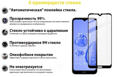 Скло захисне BeCover Nokia C30 Black (706903)