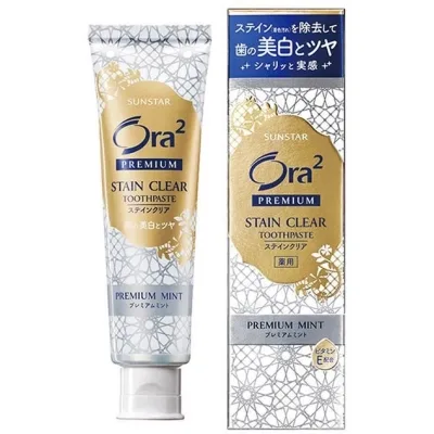 Зубна паста Sunstar Ora2 Stain Clear Premium Paste Toothpaste 100 г (4901616013131)
