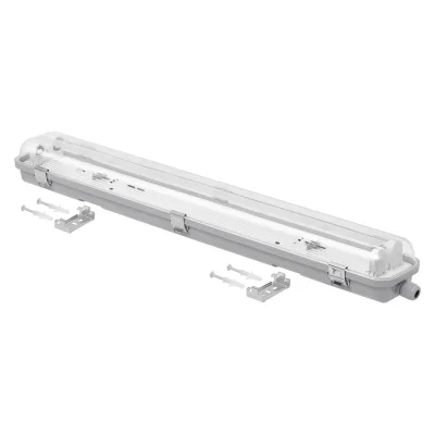 Світильник Delux PC7 LED IP65_G13 метал. клипсы без ламп (90024302)