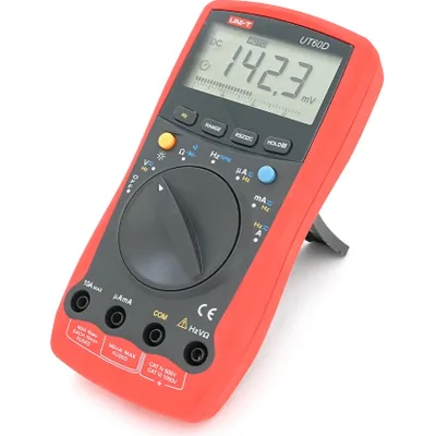 Цифровий мультиметр UNI-T UNI-T UT60D(EU) Вимірювання V, V, A, A, , F, RPM. (UNI-T UT60D)