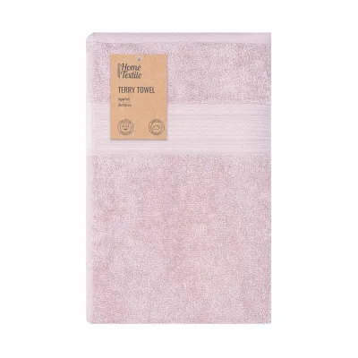 Рушник Ardesto махровий SuperSoft 100% бавовна 70 х 140 см, рожевий (ART2270SCP)