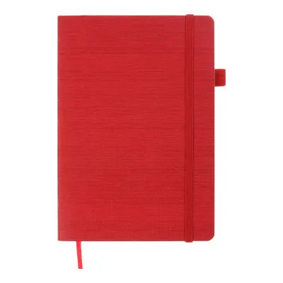 Книга записна Buromax Color Tunes А5 96 аркушів, у клітинку червоний (BM.295100-05)