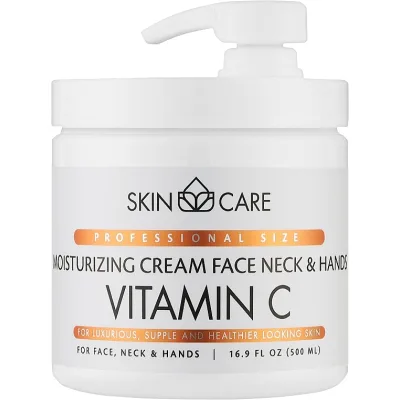Крем для тіла Dead Sea Collection Skin Care Зволожувальний та живильний З вітаміном С 500 мл (7290107427616)