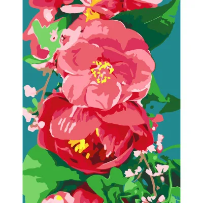 Картина по номерам Rosa Star Дика півонія 35 х 45 см (4823098525288)