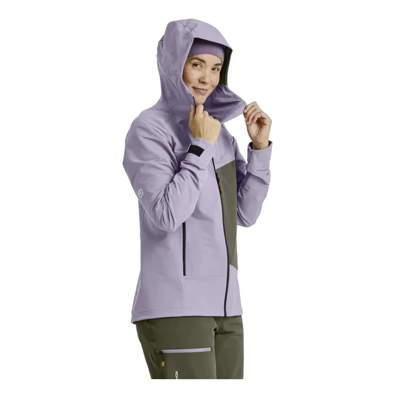 Куртка Ortovox Seceda Softshell Jacket Wmn lush lavender - XS - фіолетовий (025.001.1197)