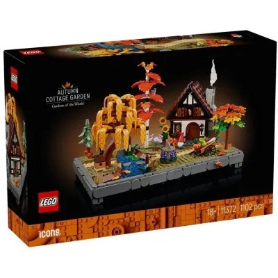 Конструктор LEGO Icons Осінній котеджний сад (11372)