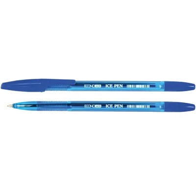 Ручка кулькова Economix ICE PEN 0,5 мм , синій (E10186-02)