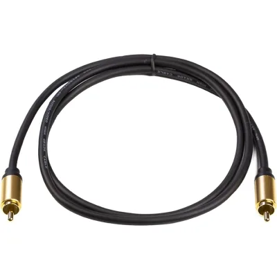 Кабель мультимедійний 1xRCA M to 1xRCA M 1.0m PowerPlant (CA911752)