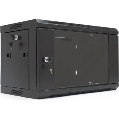 Шафа настінна Merlion 6U 19" 600*350*367 (Ш*Г*В)мм, black (MI3-6306 / 36527)