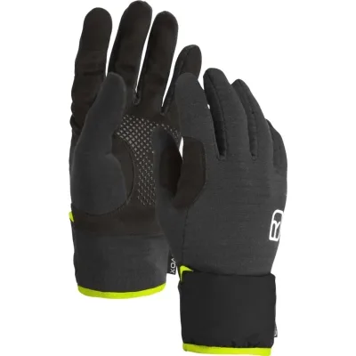Рукавиці Ortovox Fleece Grid Cover Glove Mns black raven - XL - чорний (025.001.1259)