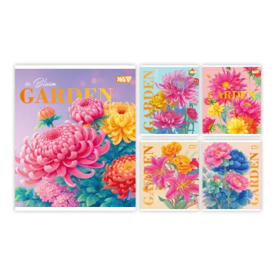 Зошит Yes Garden А5 24 аркушів лінія (768571)