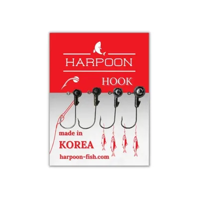 Джиг-голівка Harpoon Набір No.1/0 (4,5,7г) (2700000021446)