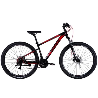 Велосипед Discovery 29" TREK DD рама-16" ST 2025 чорно-червоний (OPS-SP-29-075)